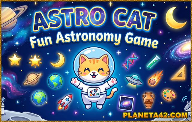 Astro Cat Arcade Game