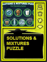 Solutions & Mixtures Puzzle - Fun educational games for kids. Free interactive learning games, classroom tool, and fun homework.