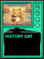 History Cat - Catch the Falling History Emojis Arcade Game
