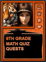6th Grade Math Quiz