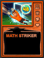Math Striker: Penalty Shootout - Fun educational games for kids. Free interactive learning games, classroom tool, and fun homework.