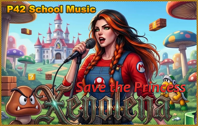 Xenolena School Music - Super Mario Bros Game Song