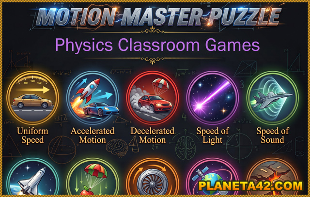 Motion Master Puzzle - Free online educational tools